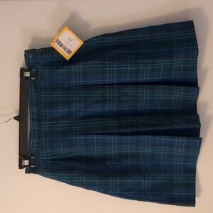 Dennis Uniform Kirk plaid skirt jr7